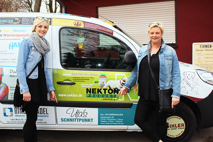 Renault Kangoo bei der Übergabe